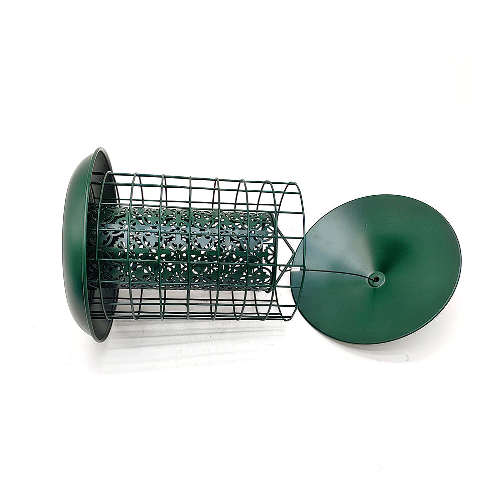 Source factory customized spot wholesale outdoor hanging metal anti-squirrel bird feeder iron hummingbird feeder