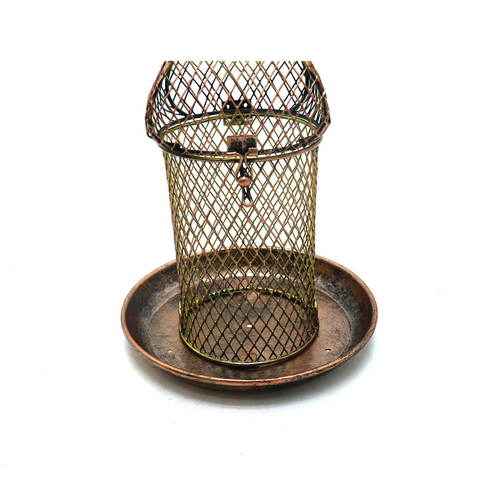 New Bird Feeder Outdoor Metal Iron Hanging Bird Feeder Hummingbird Feeder Squirrel Proof Bird Feeder Customized