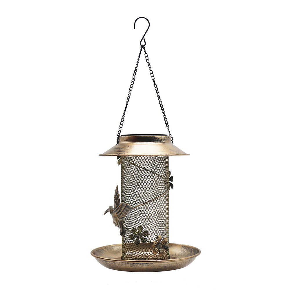 Iron birdcage pet feeder wild balcony hanging bird feeder outdoor hanging hummingbird feeder