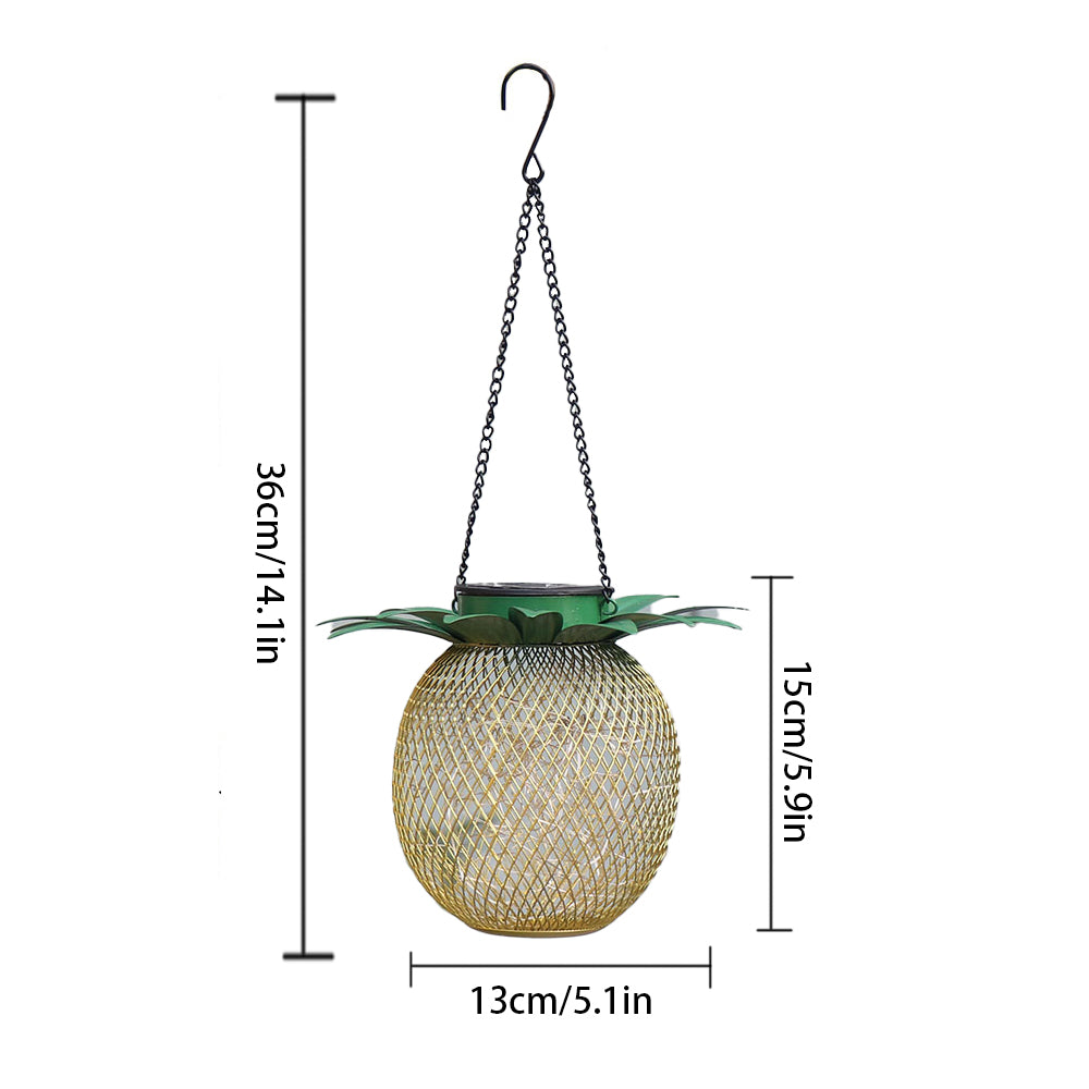 Crossing Amazon Pineapple Solar Metal Bird Feeder Outdoor Hanging Bird Feeder Hummingbird Feeder